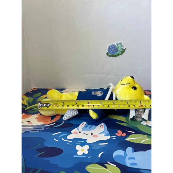 Limited Edition Rare Bear N Sync Beanie Plush Stuffed Animal Joey Yellow Bear - Picture 2 of 12